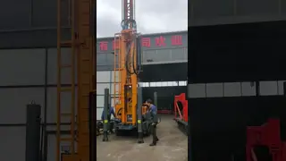 Air Compresspor Mud Pump Crawler Borehole Drilling Equipment Underground Deep Water Well