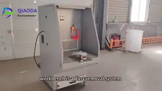 Metal Grinding Dust Collector Downward Suction Workbench Polishing Table