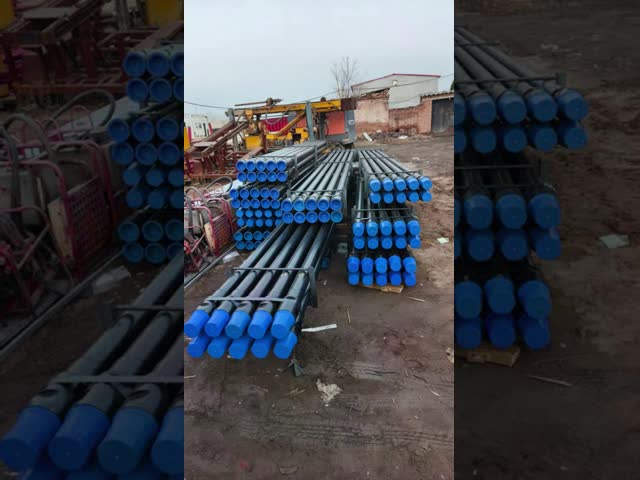 Friction Welded Drill Rods Of Various Specifications Are Used For Well Digging Machines