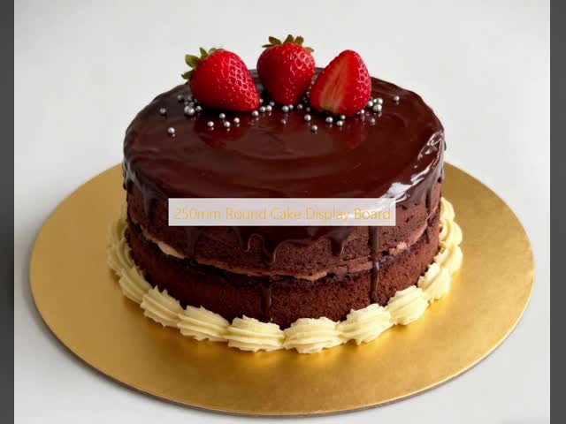 250mm Round Cake Display Board