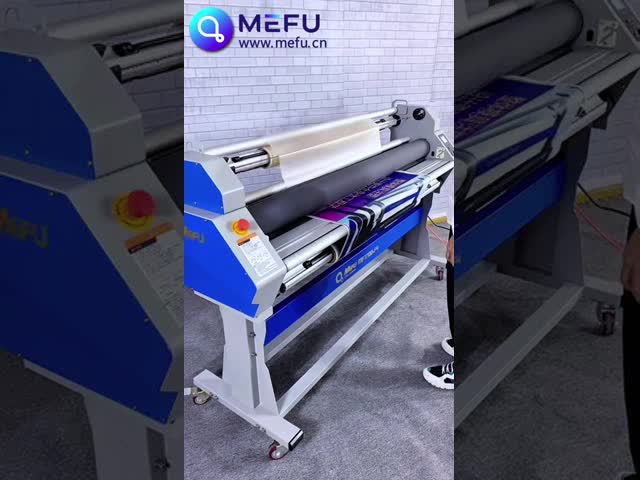 Hot Roll To Roll Laminator 110V - 120V Wide Laminator With Dual Control Panels