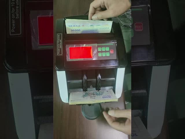 Portable Money Counting Machine With Total Value Counting Funcion
