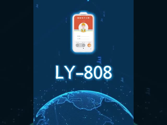 5 Inch Electronic Student ID Card GPS Tracker With Emergency Call And Location Tracking