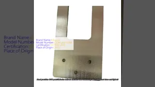 High Precision CNC Machining Parts with Stainless Steel Customized Size