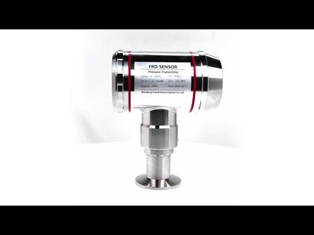 FD80F Stainless Steel Hygienic Pressure Transmitter 4 20mA High Precision For Food & Pharmaceutical Clean Environments