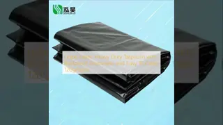 Hdpe Fabric Heavy Duty Tarpaulin with Rustproof Grommets and Easy To Clean 120g/sq.m