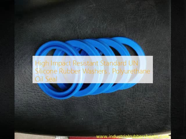 High Impact Resistant Standard Size UN Silicone Rubber Washers with 90 Shore A Hardness Polyurethane Oil Seal