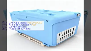 Smart Portable Refrigerated Container with Direct Expansion Cooling System and Temperature Range -25°C To +25°C for 380V/50Hz Power Supply