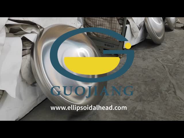 ASME Cold Pressing 1100mm×4mm Torispherical Head with External Surface Polished (Ra ≤ 0.8μm)