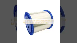 Low Dispersion Bare Optical Fiber 250 Micron Single Mode Optic Fiber