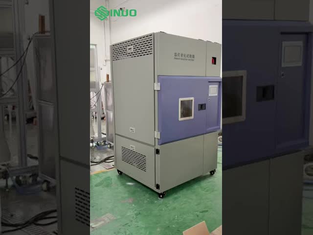 Water Cooling Xenon Arc Environmental Test Chamber with 6500cm2 Exposure Area and 2000h Light Source Life for Accelerated Weathering