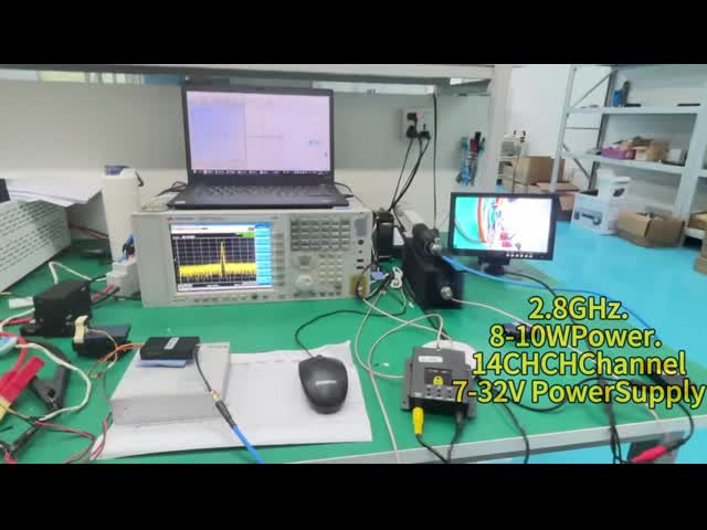 2.8GHz Long Range Video Transmisster 14 Channels VTX For Drone With Low Latency