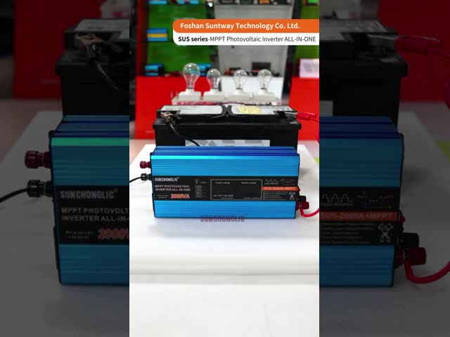 2000W MPPT Solar Charge Inverter with Modified Sine Wave for 12V to 220V Power Conversion