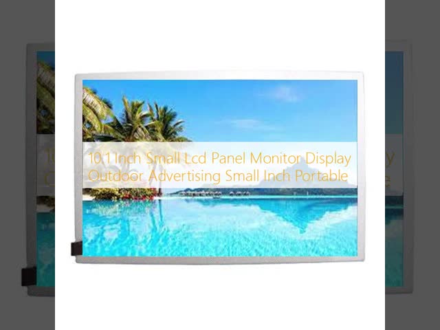 10.1 Inch Small Lcd Panel Monitor Display Outdoor Advertising Small Inch Portable