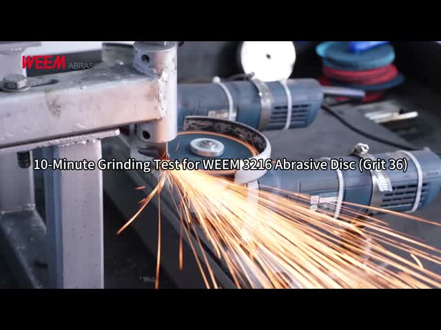 Zirconia-Alumina Grain Resin Fiber Sanding Discs for Angle Grinders