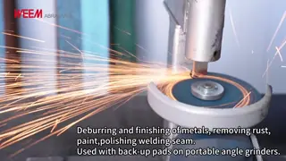 Zirconia-Alumina Grain Resin Fiber Sanding Discs for Angle Grinders