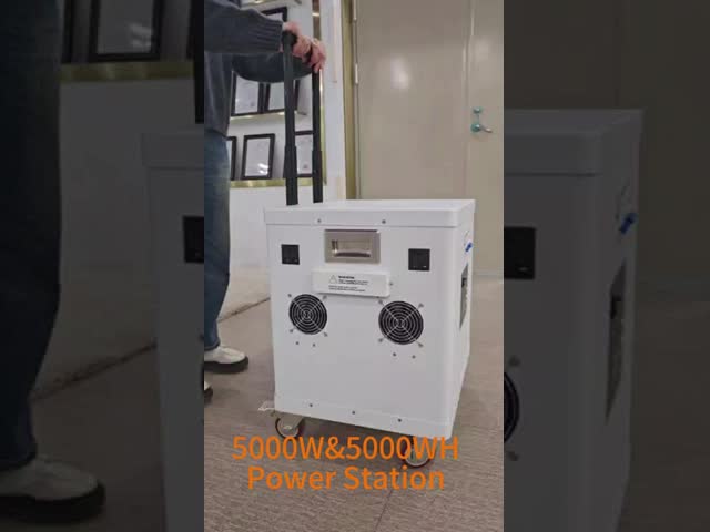 5kW AC Output Residential Solar Battery Storage 10kWh With 3400W MPPT Charging