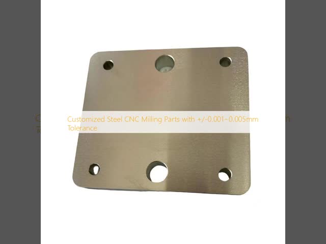 Customized Steel CNC Milling Parts with 100% Inspection and ISO9001 Certification