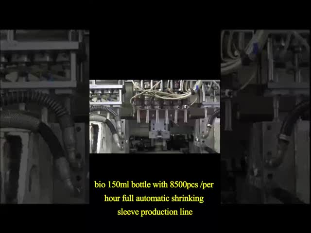 8500pcs/Hour Shrink Label Machine Square Curved Bottle Shrink Sleeve Applicator Machine