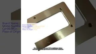 ISO9001 Certified Stainless Steel Precision CNC Machining Parts with Customized Size