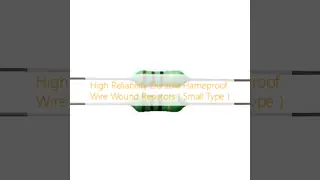 Small Type Flameproof High Precision Low Noise High Power Wire Wound Resistor