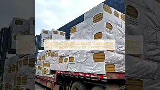 Rock Wool Insulation Board 1200x600mm 40-200kg/m³ Density for Soundproofing