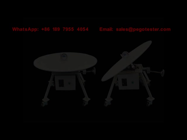 Inclined Plane Stability Test Equipment with 0-30° Tilted 1r/min Rotation Speed and 50-125KG Bearing Capacity