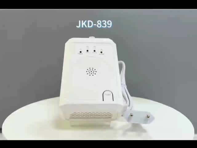 AC Powered Gas Leak Alarm 90V - 220V Combustible Gas Detector For Home