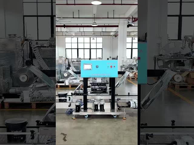 LD801 Fully Automatic Sealing Machine with 300–500 Containers/Hour Output and 50–250 mm Sealing Diameter Featuring 7-inch Siemens Touch Screen