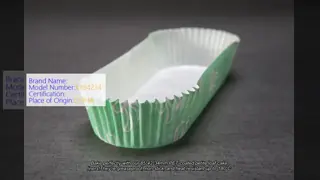 85*42*34mm Round Petite Loaf Cake Liners ( PET Coated )