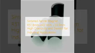 Sintered Ferrite Magnet R51.8mm-r43.1mm ×39.0mm High Coercivity and Density for Industrial Applications