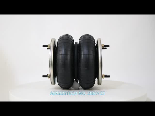 SP253 Dunlop Air Bag Airsustech 8×2 Air Spring Shocks For Industial Machine