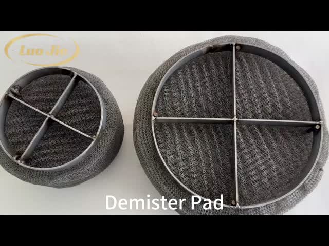 Efficient Demister Pad Mist Elimination Mesh For Stable Gas Liquid Separation