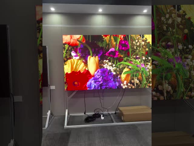 P0.9/P1.2/P1.5 Inkscape COB LED Screen 600*337.5*34mm 3840HZ Unmatched Value Products