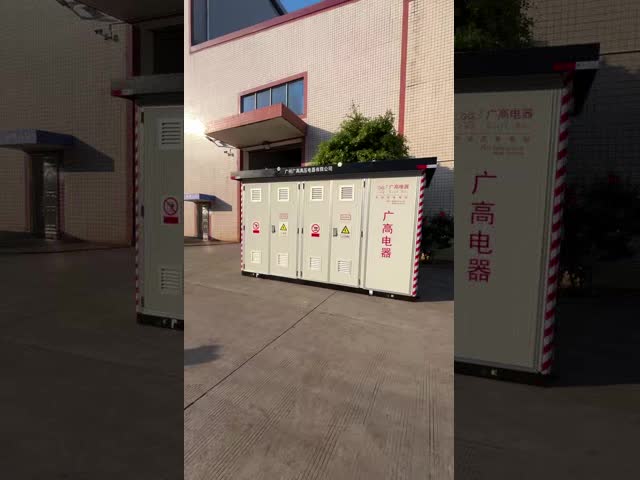 IEC 60076 Standard Prefabricated Substation with 10kV Rated Voltage and 0.4KV Output Voltage