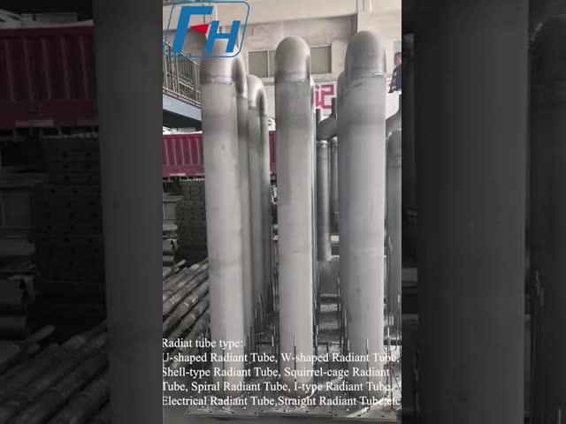 Thick Walled Heat Resistant Alloy Sleeve Radiant Tubes 1.4865 U Shaped Forging Furnace