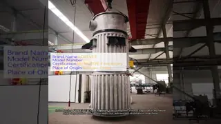 Υψηλός κενός υψηλός χωρισμός μηχανών απόσταξης εξατμιστήρων λεπτών ταινιών βαθμού cOem