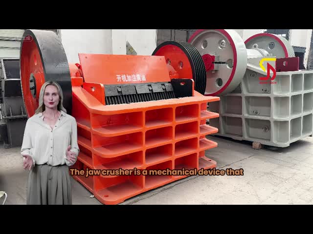 Motor Driven Quarry Stone Fine Jaw Crusher Quarry Aggregate Jaw Crusher