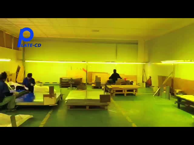 0.15mm To 0.40mm Gauge Double Layer CTP Plate With Sensitive Light Source 830nm And 24 Months Guarantee Period