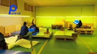 0.15mm To 0.40mm Gauge Double Layer CTP Plate With Sensitive Light Source 830nm And 24 Months Guarantee Period