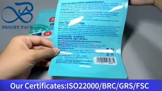 China Childproof Mountain Nightscape Bags NFC Anti-Tamper 600D Polyester Base supplier