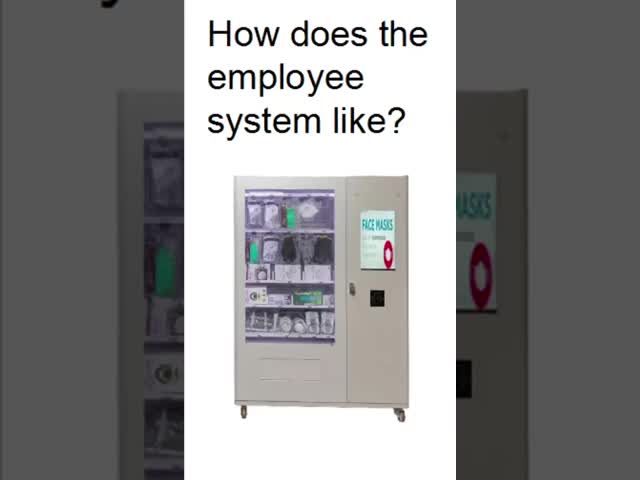 Smart PPE Vending Machine with Employee Management System & IC/ID Card Access