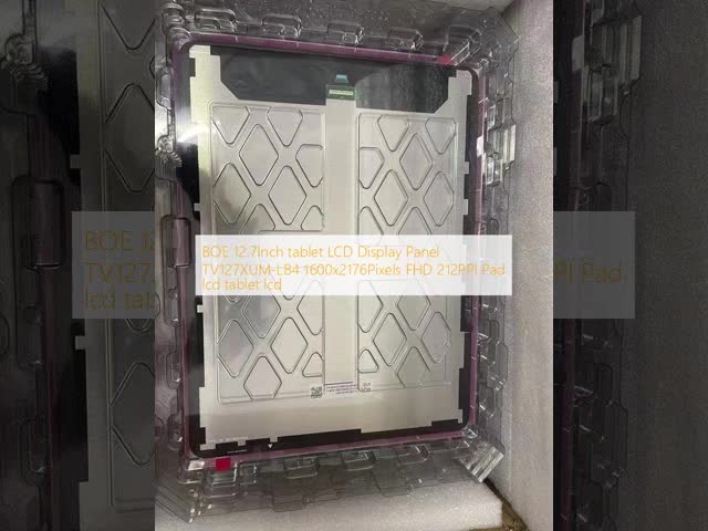 BOE 12.7 Inch LCD Display Panel with 1600x2176 Pixels Resolution and In-Cell Touch for Tablets