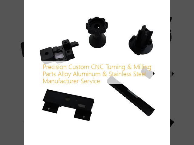 Precision CNC Machined Parts with ±0.01 mm Tolerance in Alloy Aluminum & Stainless Steel for Prototype to Mass Production