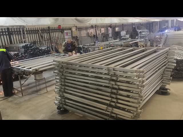 Easy Assembly Livestock Corral Panels Galvanized Cattle Panel 12ft 15ft 20ft