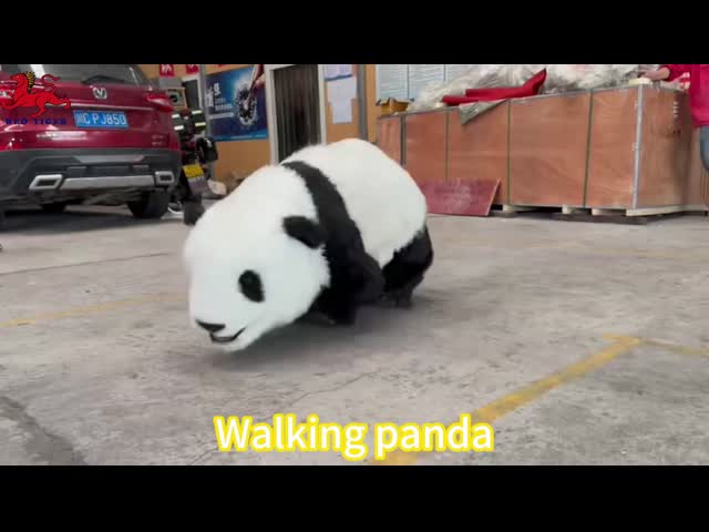 New Realistic Animatronic Remote Control Walking Robot Animal Panda Robot Dog