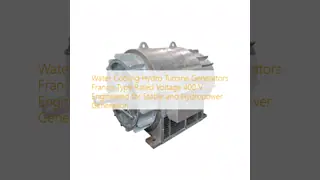 Water Cooling Hydro Turbine Generator with Forged Steel Shaft and 3x28MW Capacity for Efficient Hydropower Generation