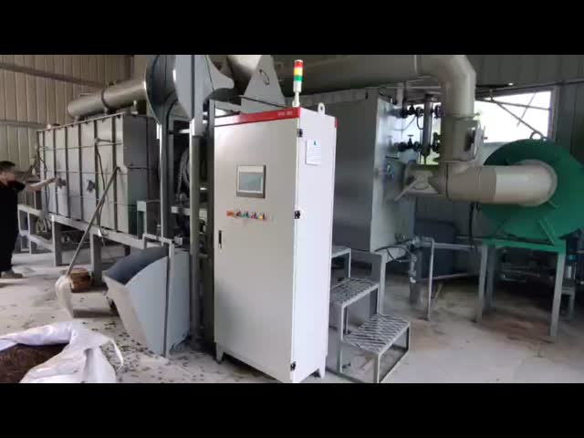 Roller Cooling Machine Carbonization Furnace for 500-600C Carbonization and Charcoal Production