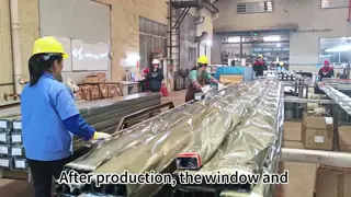 Electrophoresis Aluminium Window Extrusion Profiles ODM Window Aluminum Profiles