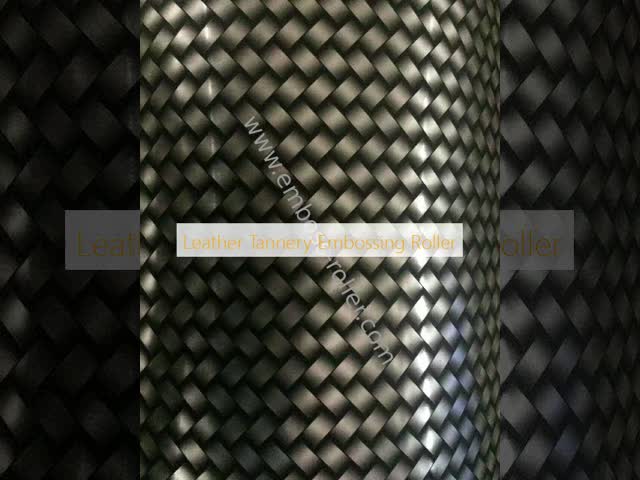 Leather Tannery Embossing  Roller